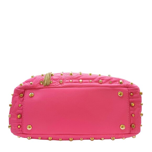 Versace Barocco Quilted Nappa Vanitas Demetra Pink - Picture 3 of 9